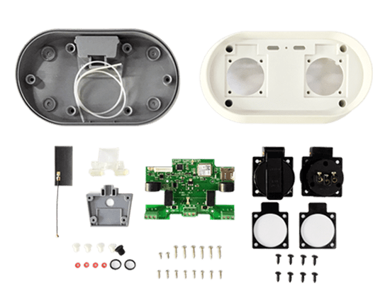 摩家,防水結構設計 PC+ABS阻燃外殼 集成式電源模塊